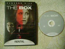 The Box (DVD, 2010,Rental)  Cameron Diaz, Frank Langella James Marsen