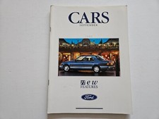 FORD FIESTA ESCORT ORION SIERRA GRANADA SALES BROCHURE SEPTEMBER 1990