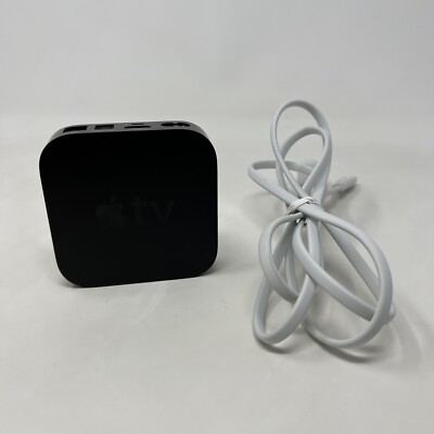 Apple TV 3rd Generation 8GB HD Media Streamer Model A1469 DEVICE ONLY
