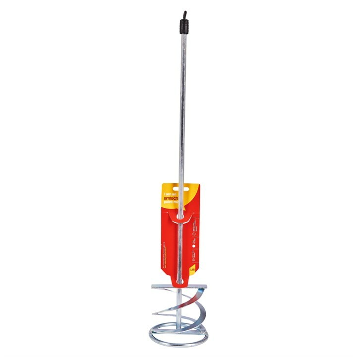 Drill Paint Plaster Mixer Paddle Mixing Heavy Duty Whisk Power Tool Free p&p