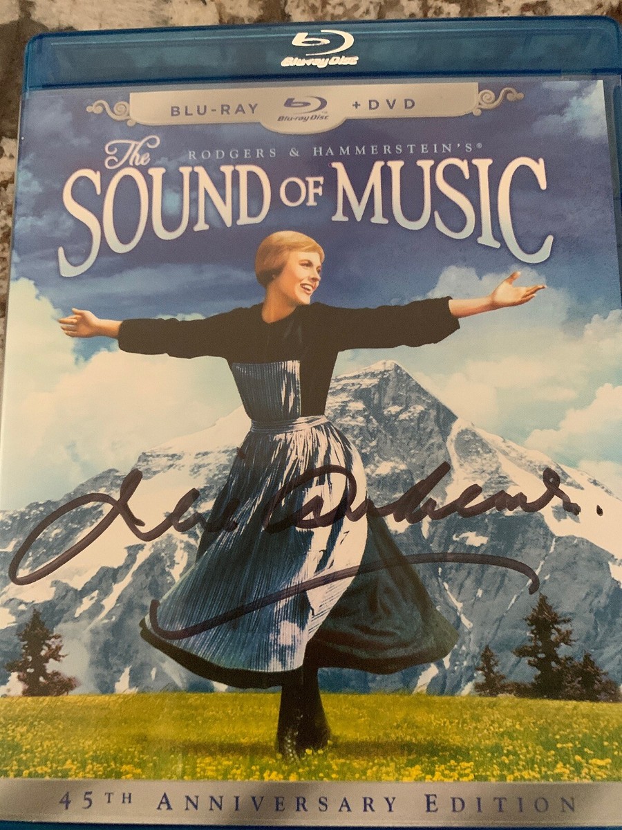 Julie Andrews SIGNED Blu-Ray Sound Of Music COA JSA Autograph | eBay