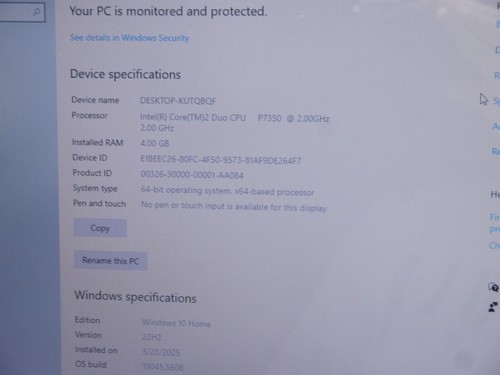 HP Pavilion DV5 15.4” Laptop - Core 2 Duo P7350 / 4GB Ram / 160GB HDD / Win10 - Picture 3 of 13