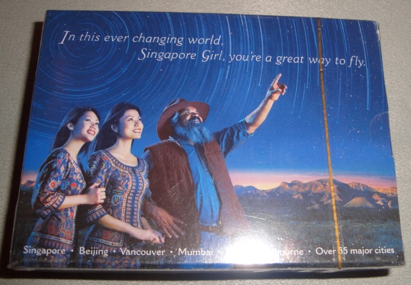 Singapore Airlines Playing Cards (Mid to Late 2000s), "In this ever..." (NOS)