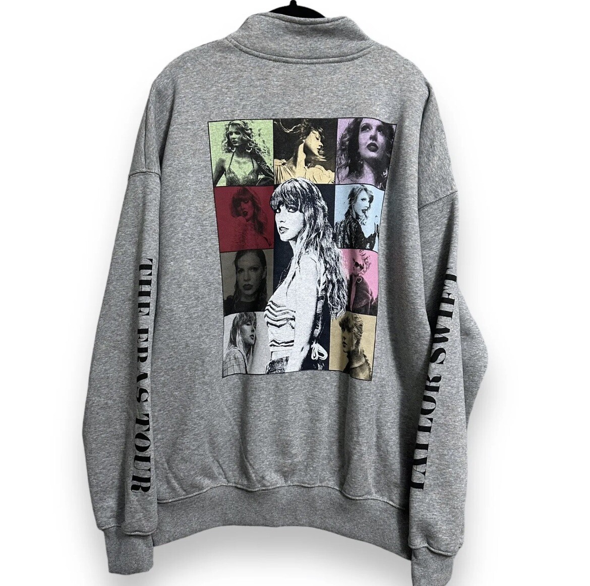 Taylor Swift gray quarter zip Eras Tour mail.ddgusev.soisweb.uwm.edu
