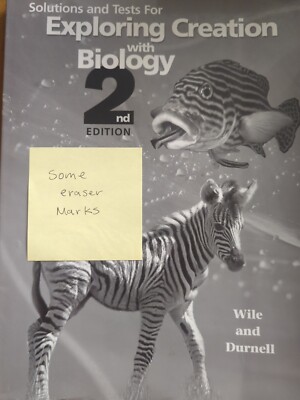 Apologia, Solutions & Tests For Exploring Creation With Biology, 2nd Edition.