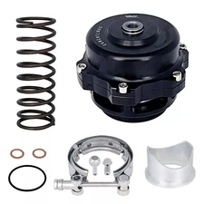 BV50 Series 50mm Blow Off Valve BOV fits TIAL Q V-Band Flange BLACK 6 PSI Spring