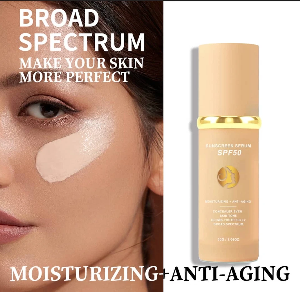 4 in 1 foundation Liquid- Hydrating Medium full coverage concealer SPF 50+ - Image 4 of 4