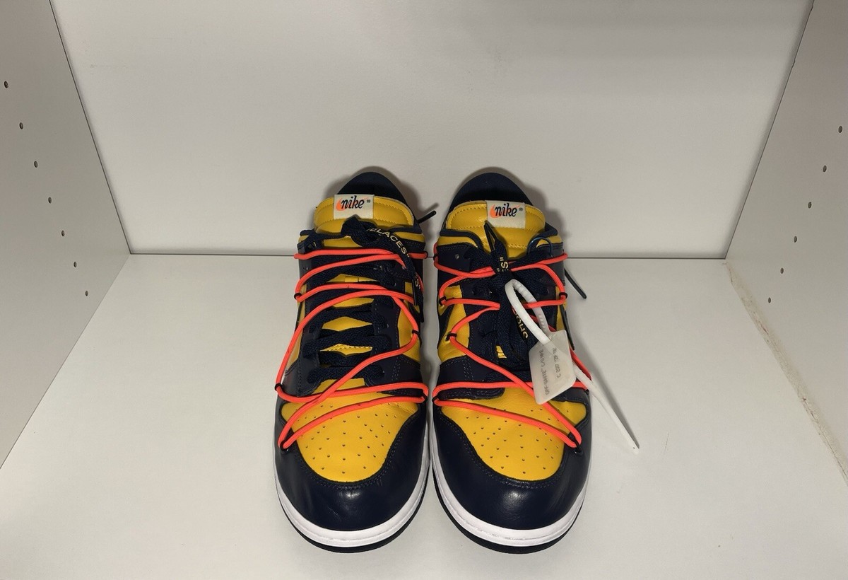 Size 13 - Nike Dunk Low x OFF-WHITE University Gold 2019 Size 13 - Nike Dunk Low x OFF-WHITE University Gold 2019