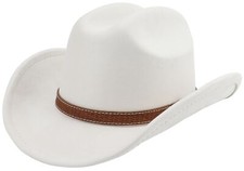 Western Cowboy Hat for Women Men Small Short Wide Brim Beach Cowgirls Cattlem...