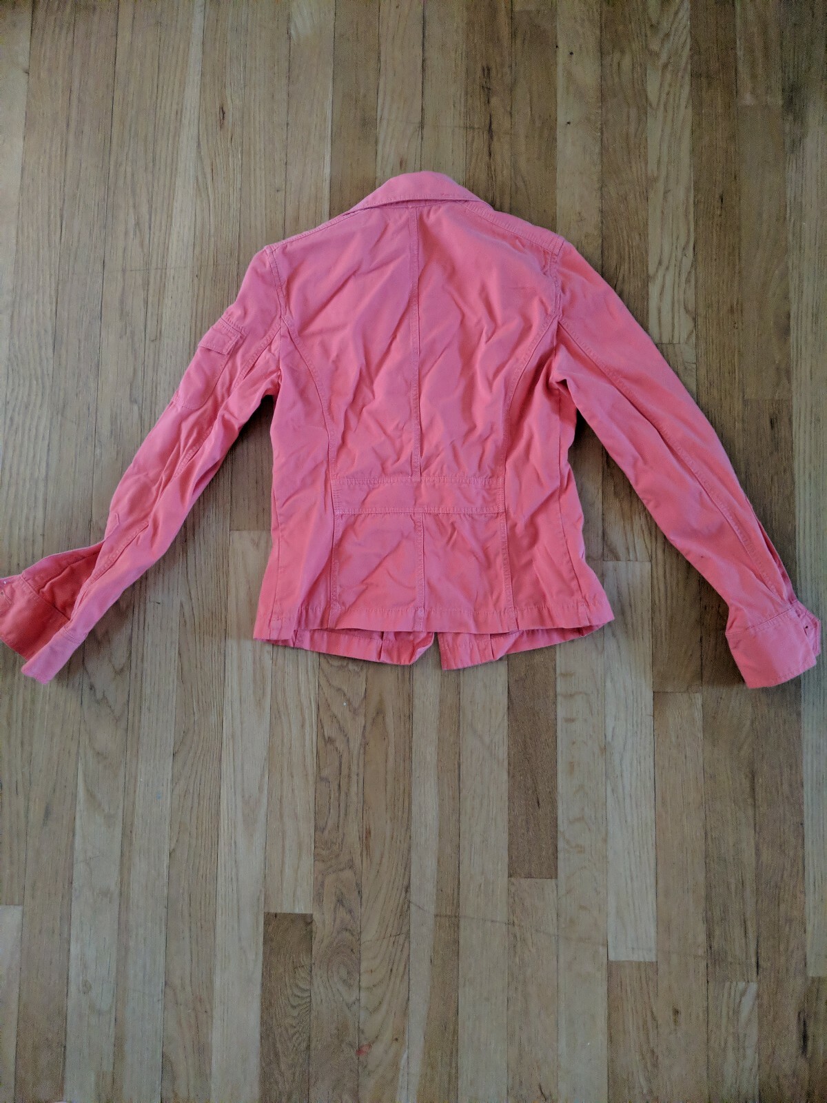 J Crew Womens Basic Khaki Utility Jacket Long Sle… - image 2