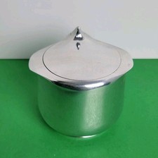 Vintage 1960s Picquot Ware 3" Tall Magnalium Sugar Pot.