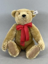 Steiff 1988 Walt Disney World 1st Convention Gold mohair TEDDY Bear w tag/button