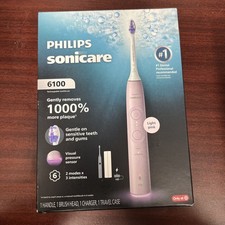 NEW - Philips Sonicare 6100 Electric Toothbrush - Pink, 2026 Model