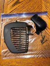 HUSQVARNA 128LD 128 CD LD TRIMMER MUFFLER GUARD SHIELD W/ BOLTS OEM FREE SHIP