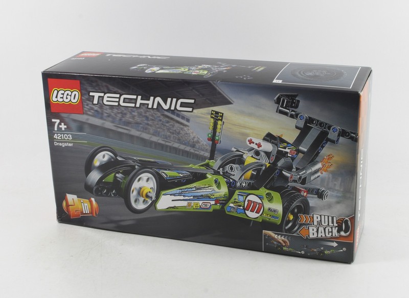 Lego Technic 42103 Drangster Race Car Pull & Back Original Box