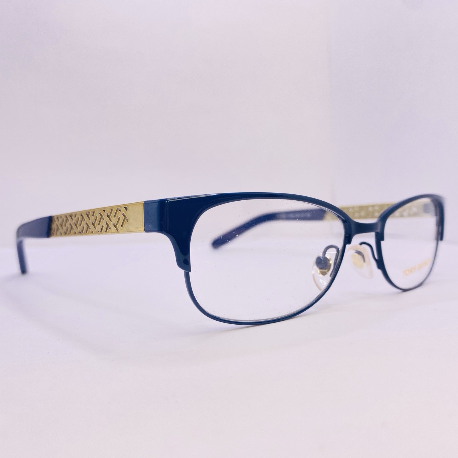 Tory Burch Authentic Eyeglasses TY 1047 3058 49 [] 16 135 MM Gold Blue Women thumbnail 2