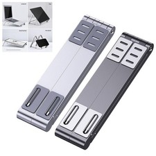 3 In 1 Foldable Laptop Holder Adjustable Aluminum Tablet Desktop Holder For Pho