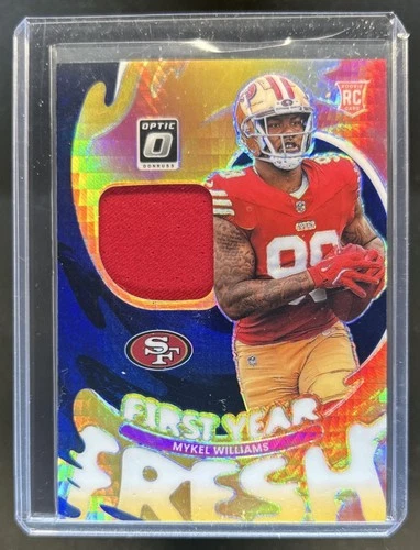 2025 Donruss Optic Mykel Williams Blue Hyper (RAW)