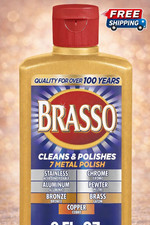NEW Brasso-2660089334 Multi-Purpose Metal Polish, 8 oz FAST SHIPPING