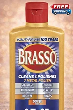 NEW Brasso-2660089334 Multi-Purpose Metal Polish, 8 oz(FAST SHIPPING)