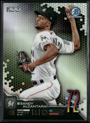 Sandy Alcantara 2019 Bowman Bowman Scouts' Top 100 #BTP-72 Z2