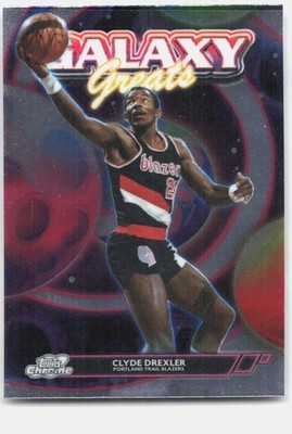 2025-26 Topps Cosmic Chrome - Galaxy Greats Clyde Drexler #GG-13