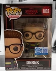 Funko Pop Stranger Things Derek Turnbow Exclusive #1803 +Protector In Stock