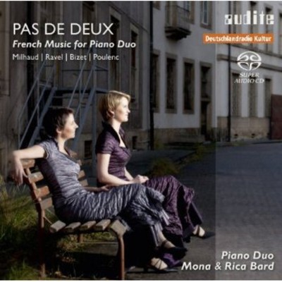 Piano Duo Mona & Ric - Pas de Deux: French Music for Piano Duo [New SACD] H