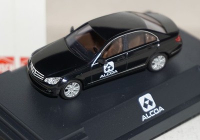 Busch Mercedes-Benz C-Klasse W204 ALCOA Werbemodell rar 1:87 PC+OVP (PC53)