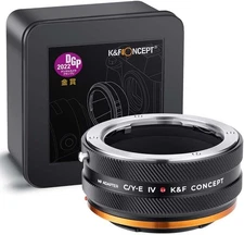 K&F Concept IV PRO C/Y-NEX Lens Mount Adapter for Contax/Yashica Lens to Sony-E