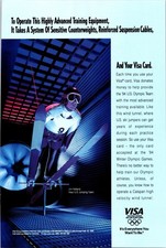Visa Helping do anything Vintage Print Ad 1993