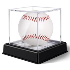 Baseball Display Case 1P, UV Protected Acrylic Baseball Holder Display case, ...