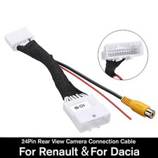 High Quality Adapter Cable Adapter 24 Pin Car Rear Plastic Wire Fit Brand New