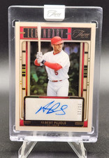 2025 Panini Three and Two Legendary Signatures Albert Pujols /10 GOLD Auto LS-AP