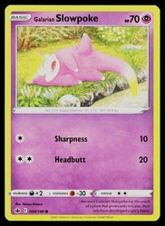 Galarian Slowpoke 054/198 Chilling Reign Common