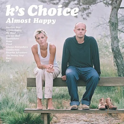 2xLP K's Choice Almost Happy White With A Hint Of Green Vinyl Ltd Ed/Numbered