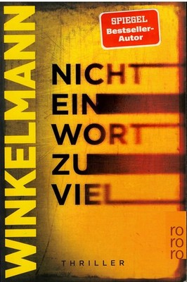 Nicht ein Wort zu viel von Andreas Winkelmann  Zustand Sehr Gut 