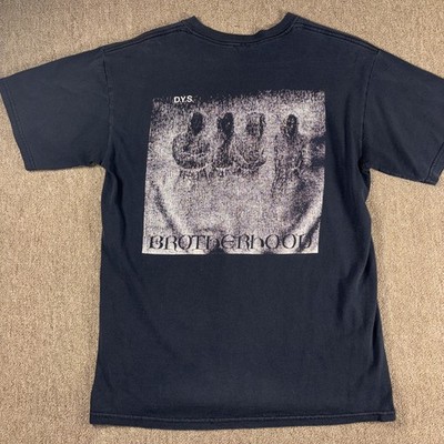 Vintage DYS Brotherhood Punk Band Boston T-shirt Large Black