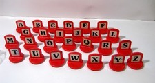 Vintage 1990s Alphabet Letters Rubber Stamps Arts Crafts  Scrapbooking
