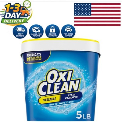 5 lb Unscented Stain Remover Powder - Powerful, Eco-Friendly Cleaning Solution
