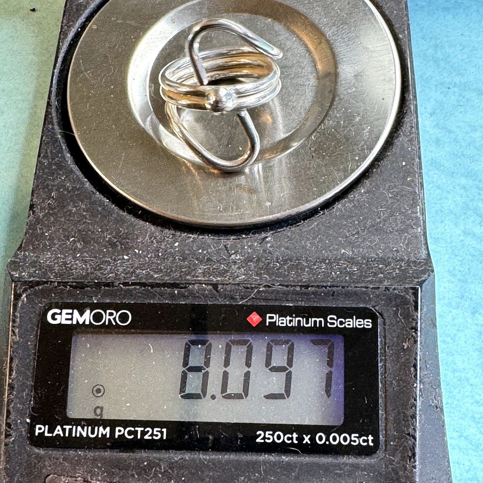 VTG Solid Sterling Silver 925 Openwork Abstract F… - image 9