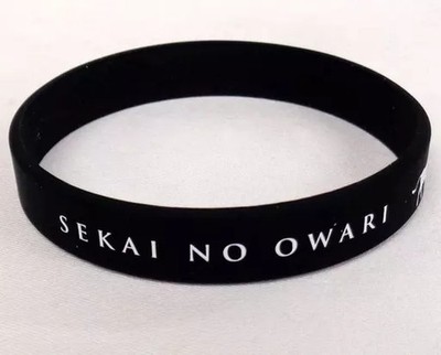 SEKAI NO OWARI Wristband Silicon Band Bremen Support Used Japan Import