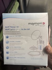 Maymom MyFit 19mm Flange Kit for Spectra Pumps, Clear, MPN 91972