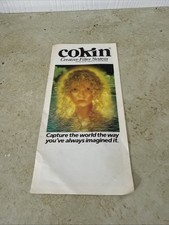 Cokin Creative Filter System Camera Sales Brochure Catalog Vintage 1980's