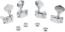 PING CHROME BASS PRECISION TUNING MACHINES w/BUSHINGS 2 + 2 IN LINE P2680