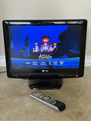 TOSHIBA 19'' 19LV505 Combo LCD TV & DVD Player TESTED Working W/ REMOTE CLEAN