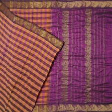 Vintage Multicolor Sarees 100 Pure Cotton Zari Handwoven Sari 5YD Craft Fabric