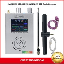 HAMGEEK RDS-998 FM MW LW SW SSB ricevitore radio USB LSB BFO ricevitore radioamatore *s