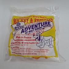 Mickey  Friends-EPCOT-Pluto - McDonald's Happy Meal Toy - 1993