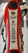 BULTACO SHERPA 250 350 198 199 SERBATOIO BENZINA GRAFICA DECAL STICKER TWINSHOCK 
